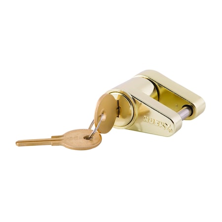 Husky Towing Husky Towing 33164; Trailer Coupler Lock; Padlock Style; Brass 33164